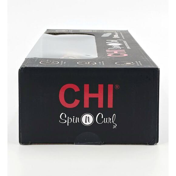 CHI Spin N Curl Special Edition Ceramic Rotating Curling Iron Rose Gold New - Picture 14 of 16